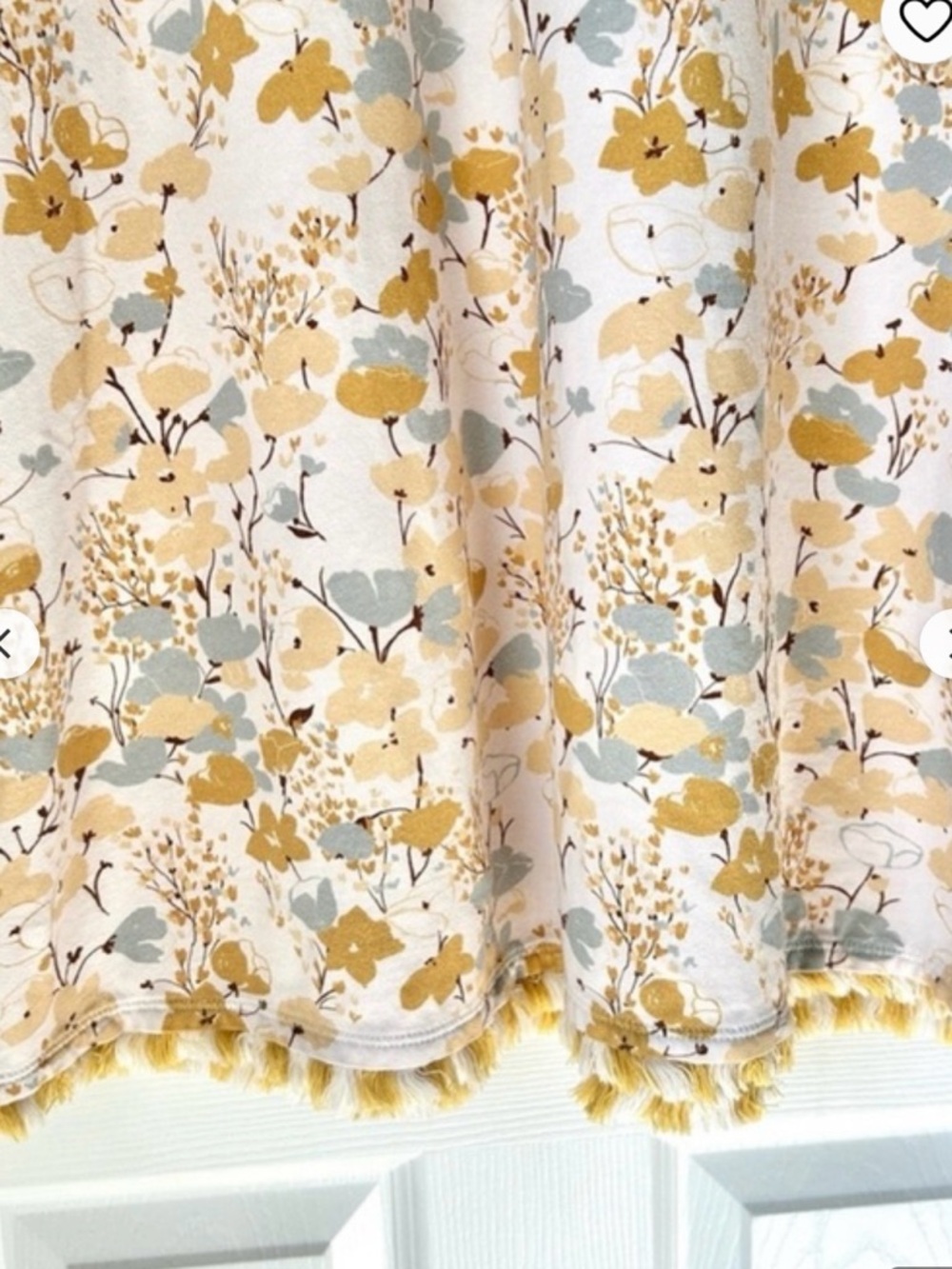 Spartina 449 island fringe dress marsh floral - Picture 3 of 7